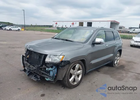 2011 Jeep Grand Cherokee Overland из США, поврежденный, VIN 1J4RR6GT0BC726355